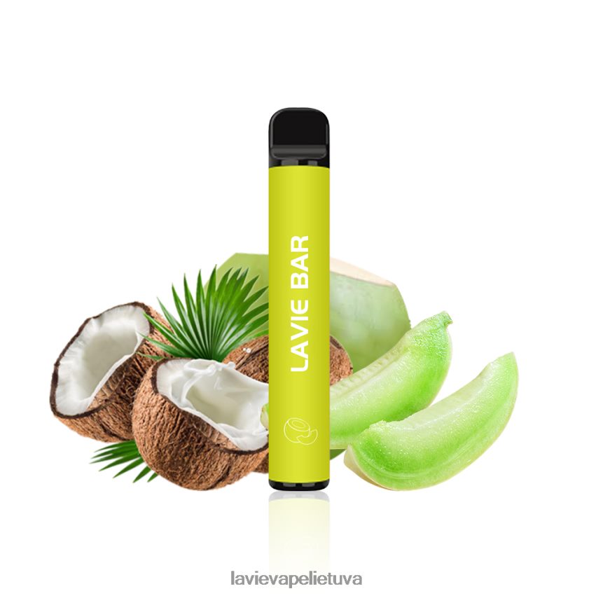 N226RV324 Lavie Puffs | meliono kokosas LAVIE BAR 2% versija 800 pūtimų