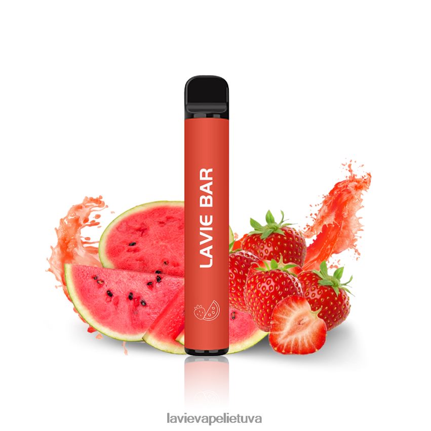 N226RV327 Lavie Vape Price | arbūzas braškių LAVIE BAR 2% versija 800 pūtimų